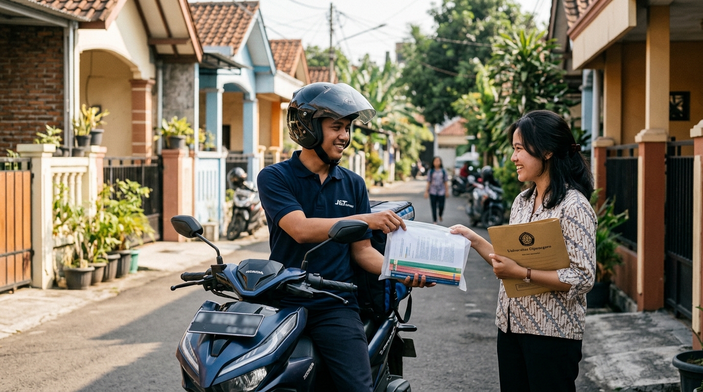 Layanan Antar Jemput Dokumen Podo Moro